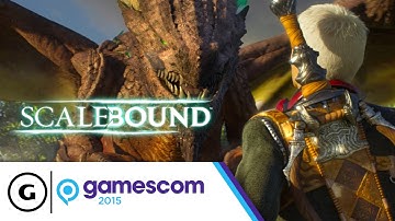 Scalebound Dragons & Combat Stage Demo - Gamescom 2015
