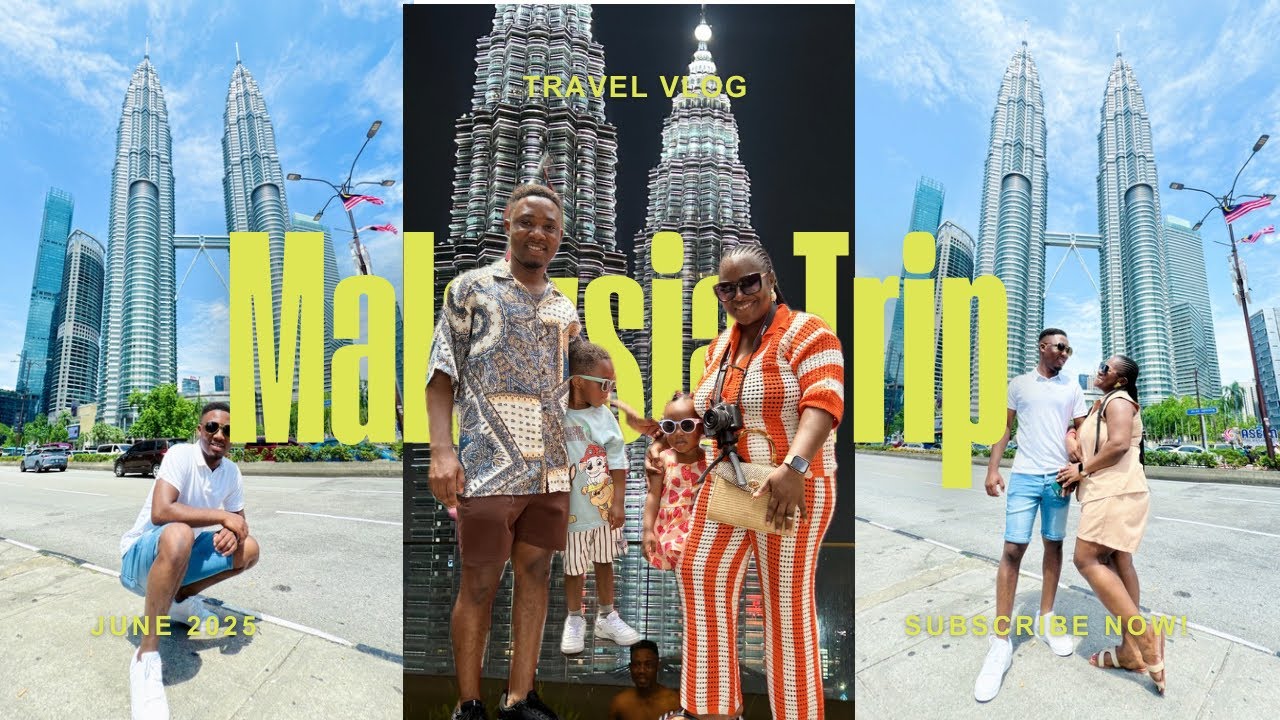 TRAVEL VLOG: Exploring Kuala Lumpur w/ two toddlers, Where to stay & eat and more | Akwele Babs ✈️🏖️