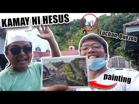 "KAMAY NI HESUS" Lucban Quezon ON THE SPOT / PLEIN AIR PAINTING | Kapagod akyatin!! | by TAOBA
