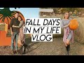 FALL DAYS IN MY LIFE | visiting a pumpkin patch, making pumpkin bread, and my work day!