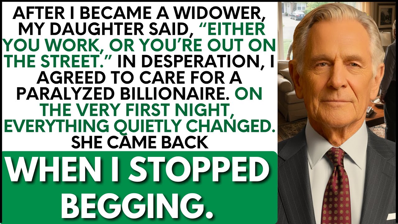 After My Daughter Told Me To Work Or Leave Her Home, I Quietly Learned What Self Respect Means Now