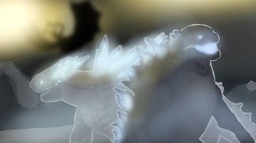 Godzilla and Shimo VS King Ghidorah | Animation