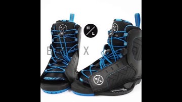 Hyperlite Remix Wakeboard Boots and Wakeboss