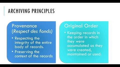 Library In Nutshell Episode 3: Archives