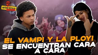 EL VAMPI Y LA PLOYI SE ENCUENTRA CARA A CARA 🎭 (Hushpopy por fin da su primer beso 😘)