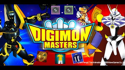 Digimon Masters Online Clothing and Attributes Guide