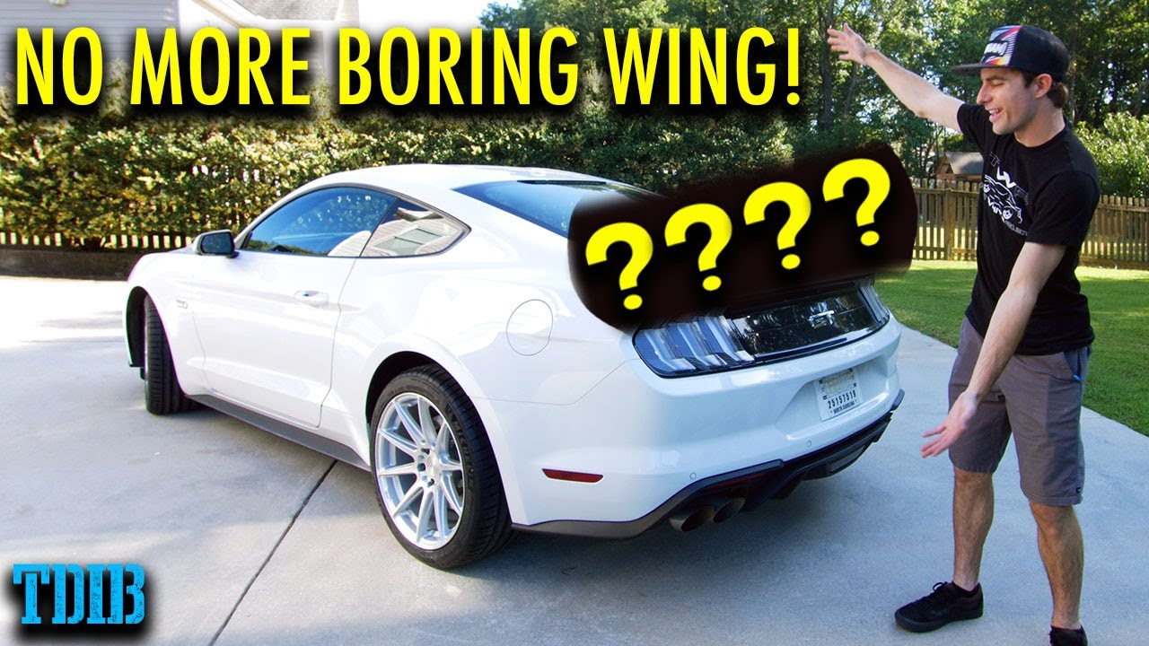 twin turbo mustang kit Project SUBZERO Gets a New Wing! Did We Overdo It?