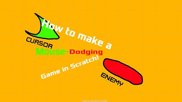 How to make a Mouse Dodging game in Scratch!  Part 1 tutorial