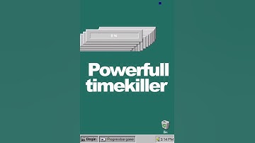 Progressbar95 - retro timekiller game