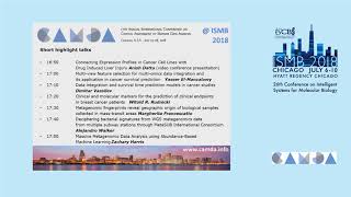 Short highlight talks - ISMB 2018 CAMDA
