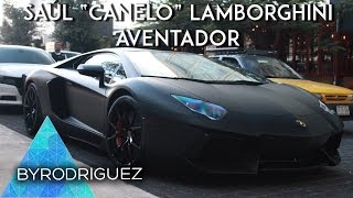 Canelo en su Lamborghini Aventador | ByRodriguez