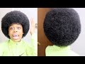 How To Get An Afro | Wash Day Routine