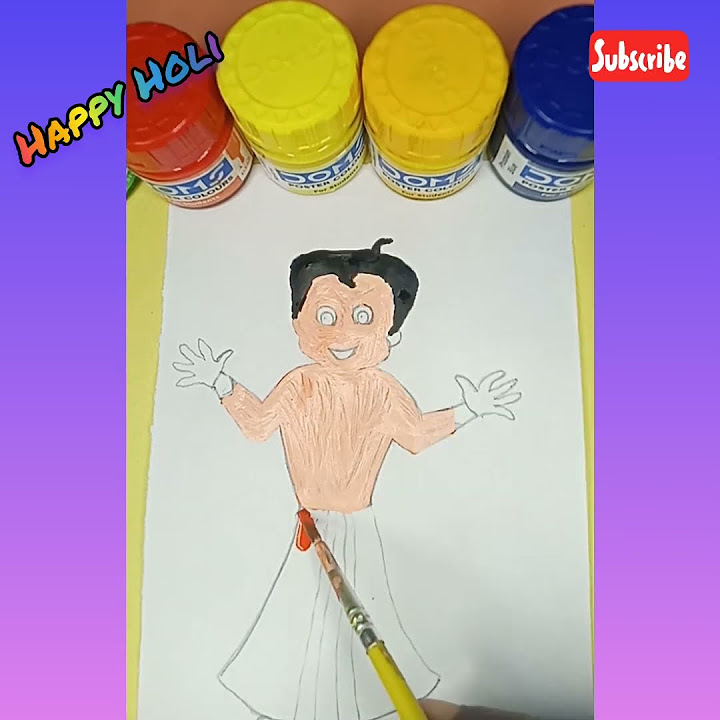 chota bheem holi hai