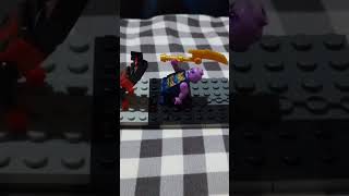 Thanos muere #bootleg #minifiguras #spiderman #minifigures #lego #marvel #stopmotion