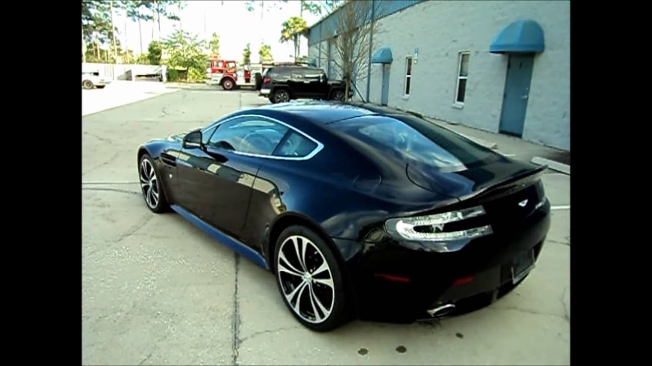 Aston Martin V12 Vantage Carbon Black 1 Youtube