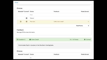Viewing eBackpack Assessment Results on the iPad.