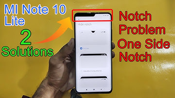 Mi Note 10 Lite Notch Problem | One side notch problem | Mi Note 10 Lite Display Problem Solution