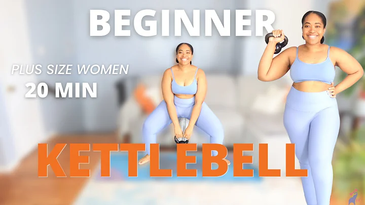 20 Min Beginner Kettlebell  Workout for Full-Body Strength, Conditioning & Strong Core