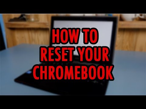 Factory Reset Chromebook | Wipe Personal Data & Clear All Info