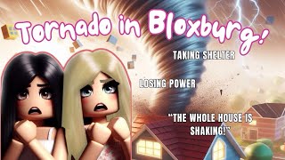 Tornado In Bloxburg Roblox Bloxurg Roleplay With Voice