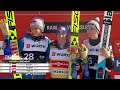 Stefan Kraft clinches big globe with record-breaking top-3 no. 117 | FIS Ski Jumping World Cup 23-24