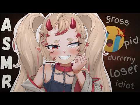 Bratty girl insults you for 15 minutes 😭💢 ASMR Roleplay
