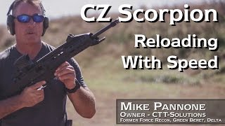CZ Scorpion Hammer Grip Reloads with Mike Pannone @czusafirearms