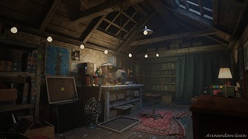 Lonely Study Room | Atmospheric 3D Environment | Maya, Blender & Substance Painter