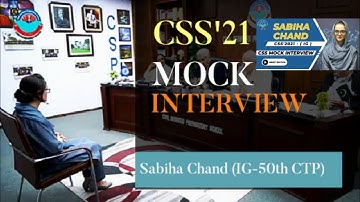 CSS 2021 Interview SUCCESS SECRETS! 🏆 Sabiha Chand (50th CTP) Reveals The Ultimate Strategy!