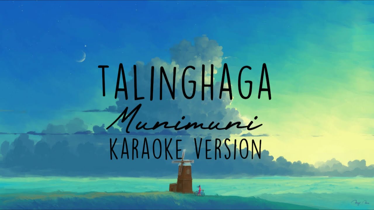 Talinghaga - Munimuni [ karaoke version ]