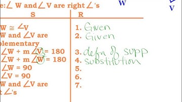 Geometry - 2-6: Prove Statements About Segments and Angles