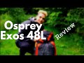 Osprey Exos 48L backpack and Aliexpress sit pad review £0.86!! - Full review!
