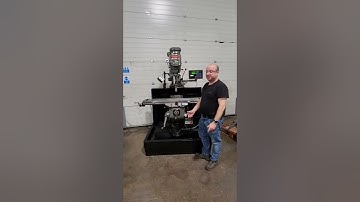 Bridgeport milling machine with Ball screws in X and Y axis