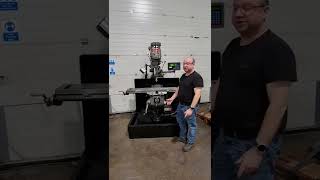 Bridgeport milling machine with Ball screws in X and Y axis