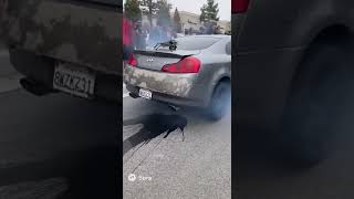 Clapped G35 At Cars And Coffee