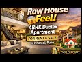 This 4BHK Duplex in Kharadi Feels Like a Private Row House 😍| Luxury Home Tour Pune Property Network