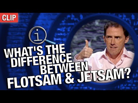 Video: ¿Es jetsam una palabra real?