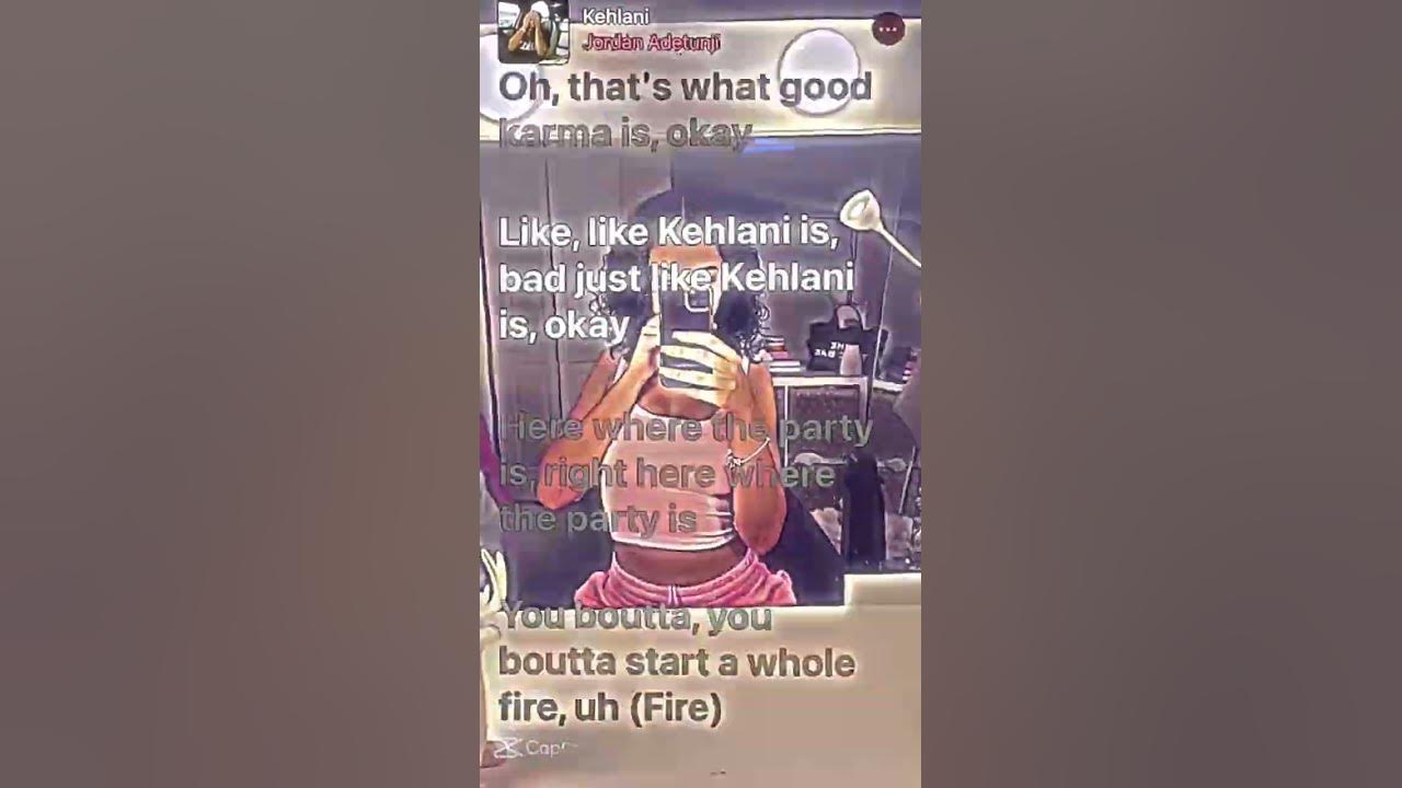Kehlani Lyrics 🤪 #songlyrics #song #lyrics