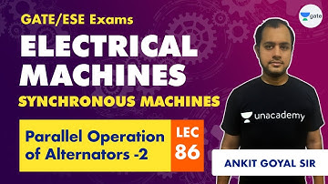 Electrical Machines| Lec 86 | Parallel Operation of Alternators - 2 | GATE Electrical Engineering