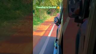 traveling to Dandeli 👍#dandelions #treveling #trepang #youtubeshorts #viral