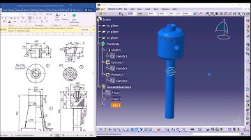 screw jack-  screw design in CATIA  -part 2