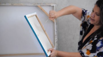 How to Wire Canvas Artwork