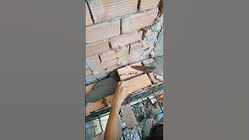 #shorts  cách xây gạch thẻ tường 200 xát vách.