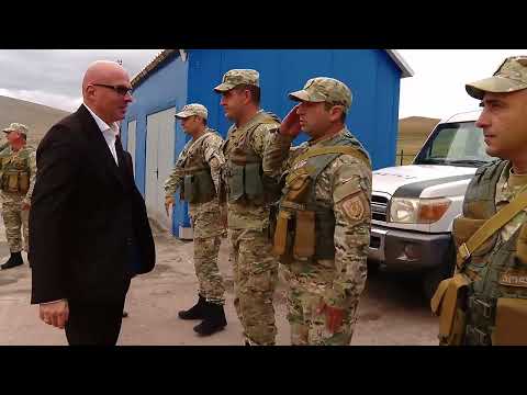 შალვა თადუმაძე შინაგან საქმეთა სამინისტროს სტრატეგიული მილსადენების დაცვის დეპარტამენტს ეწვია