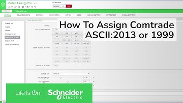 Assign The Comtrade ASCII:2013 or 1999 Format In Powerlogic(Easergy)P5 Relays | Schneider Electric