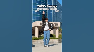 TWICE - ‘Strategy’ DANCE TUTORIAL MIRRORED (50% SPEED) #kpoptutorial