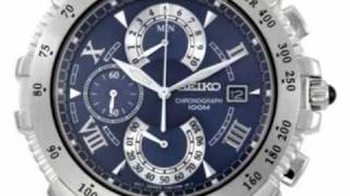 Le Grand Sport deal - Seiko SPC043 Chronograph Mens watch - YouTube