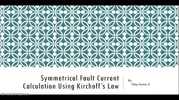 Three Phase Symmetrical Fault Analysis -Power System