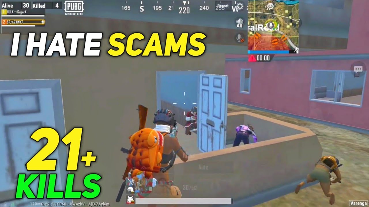 SOMETIMES BULLETS NOT REGISTER ⚡1v4 GAMEPLAY PUBG MOBILE LITE – BGMI LITE