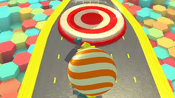 Ball Games ACTION BALLS 🌈 Gameplay Android iOS 🛟 Gyrosphere Race #69